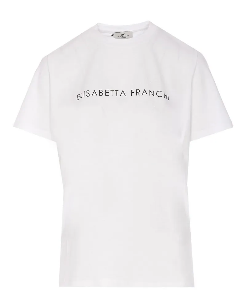 Elisabetta Franchi T-Shirt - Weiß Weiß