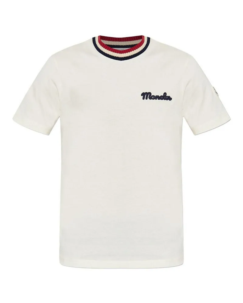 Moncler T-Shirt - Beige Beige
