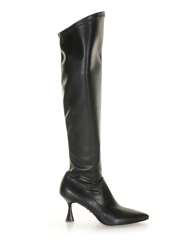 Sergio Levantesi Stiefel - Schwarz Schwarz