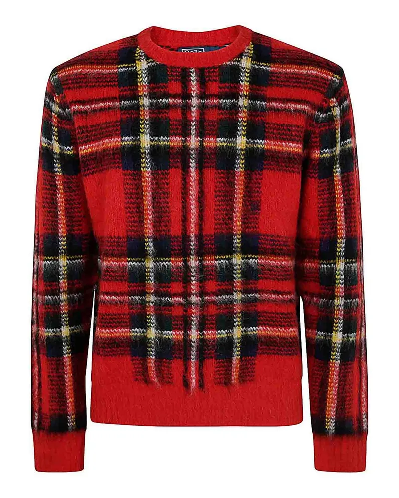 Ralph Lauren Rundhalspullover - Rot Rot