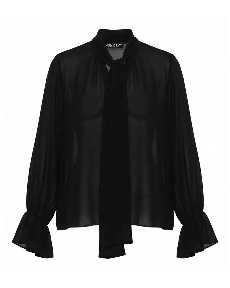 Chiara Boni Hemd - Schwarz Schwarz