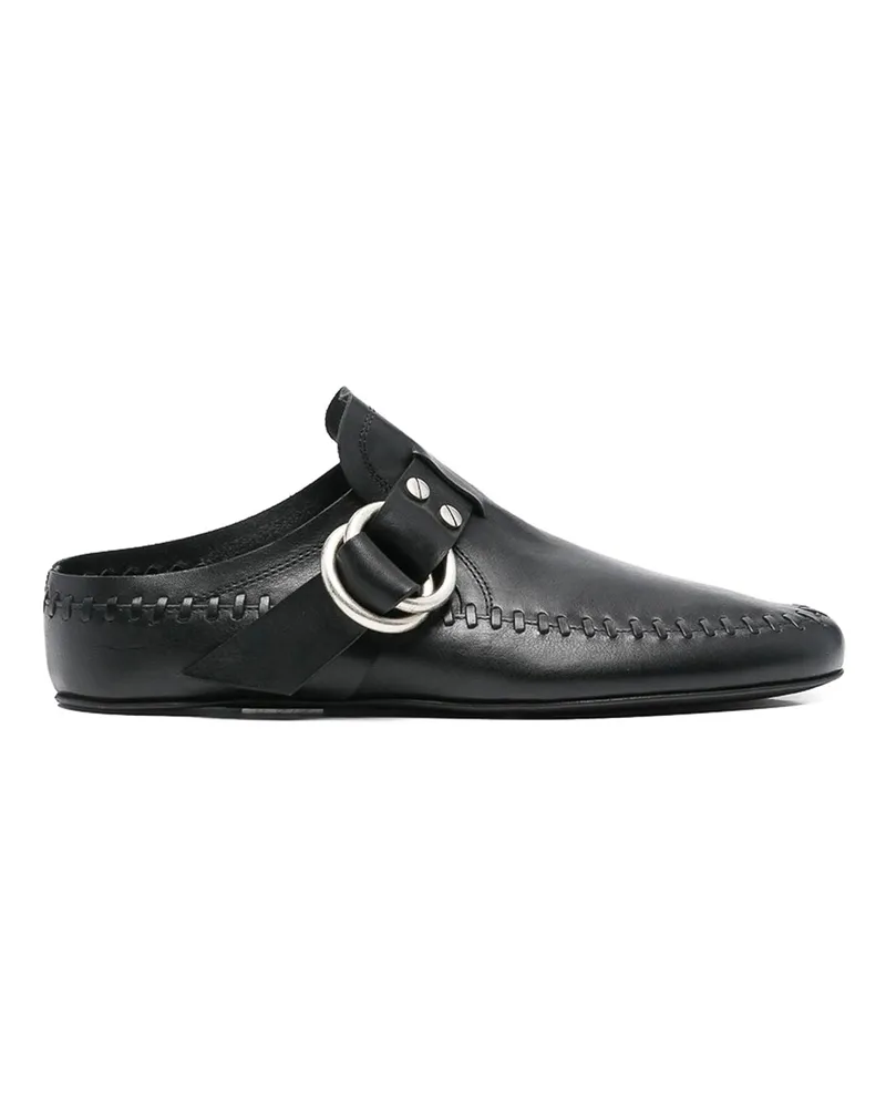 Ann Demeulemeester Mules - Schwarz Schwarz