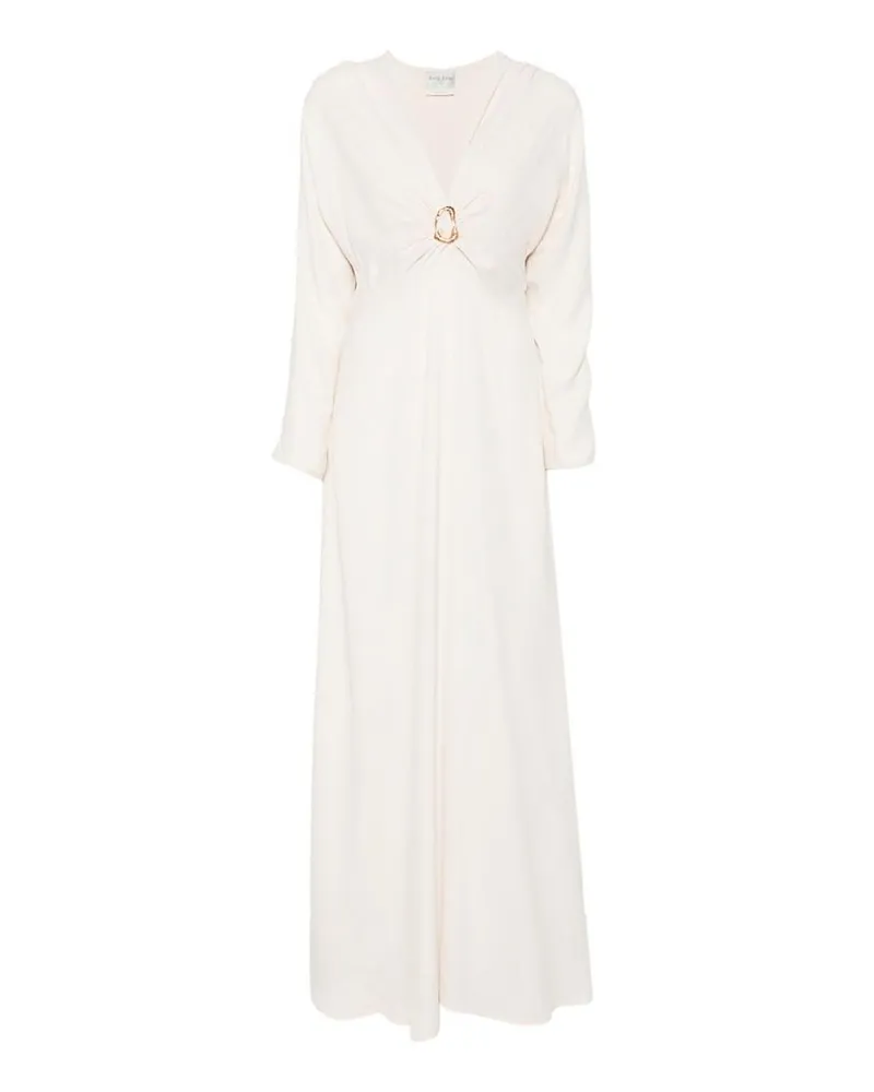 forte_forte Maxikleid - Creme Creme