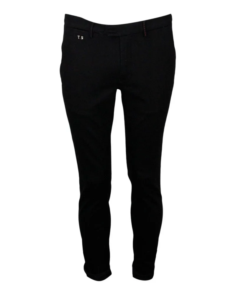 Tramarossa Casual Hose - Schwarz Schwarz