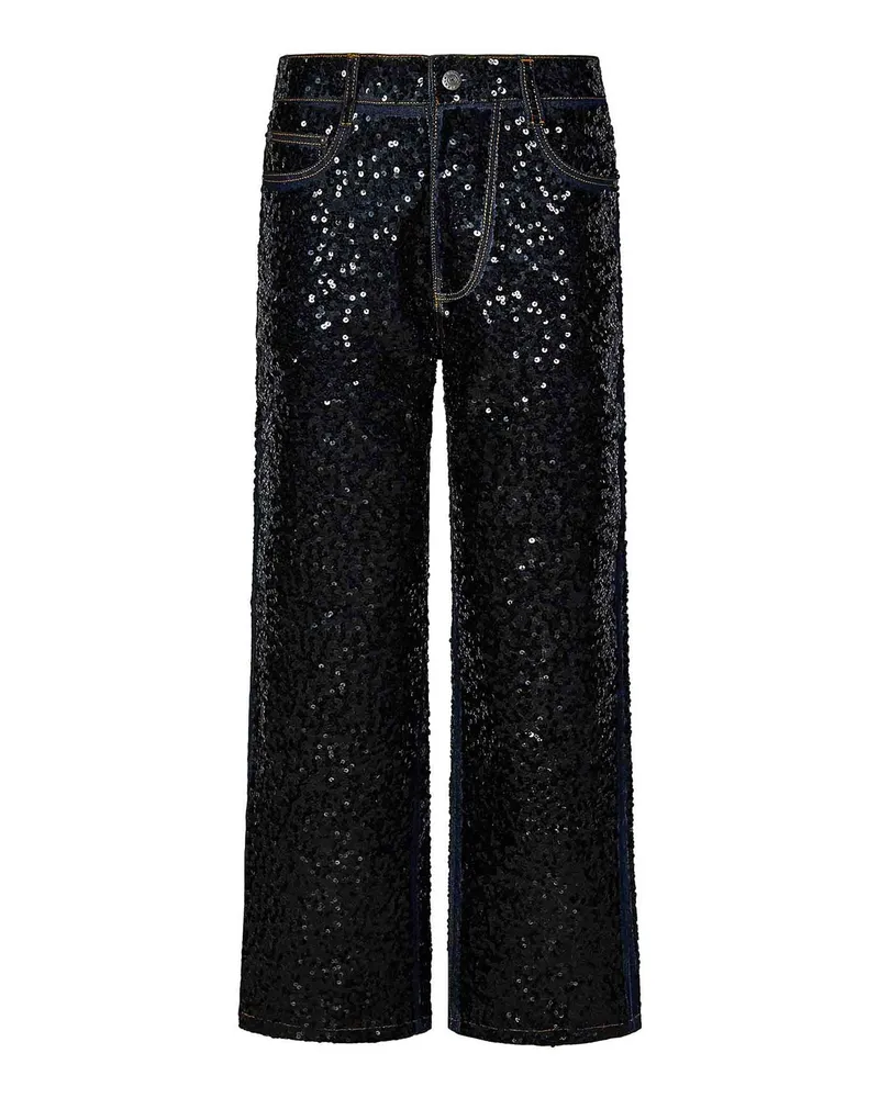 P.A.R.O.S.H. P. A.R. O.S. H. Bootcut Jeans - Blau Blau
