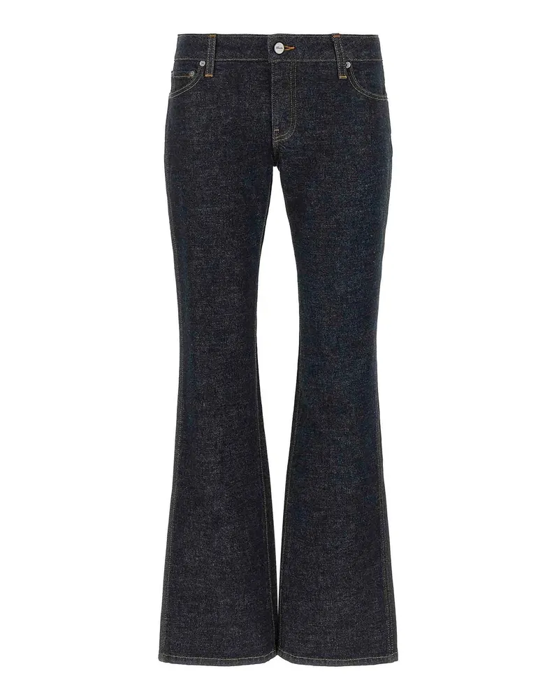 KHAITE Schlagjeans - Blau Blau