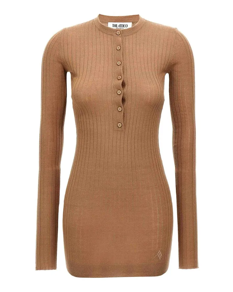 ATTICO Kurzes Kleid - Braun Braun