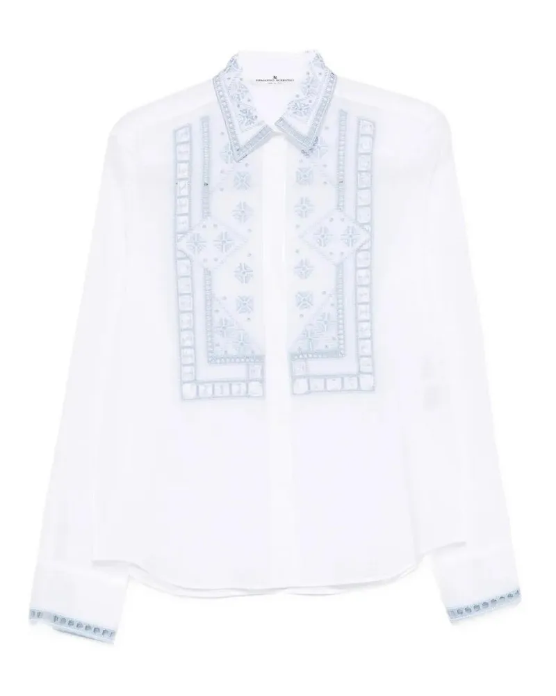 Ermanno Scervino Hemd - Weiß Weiß