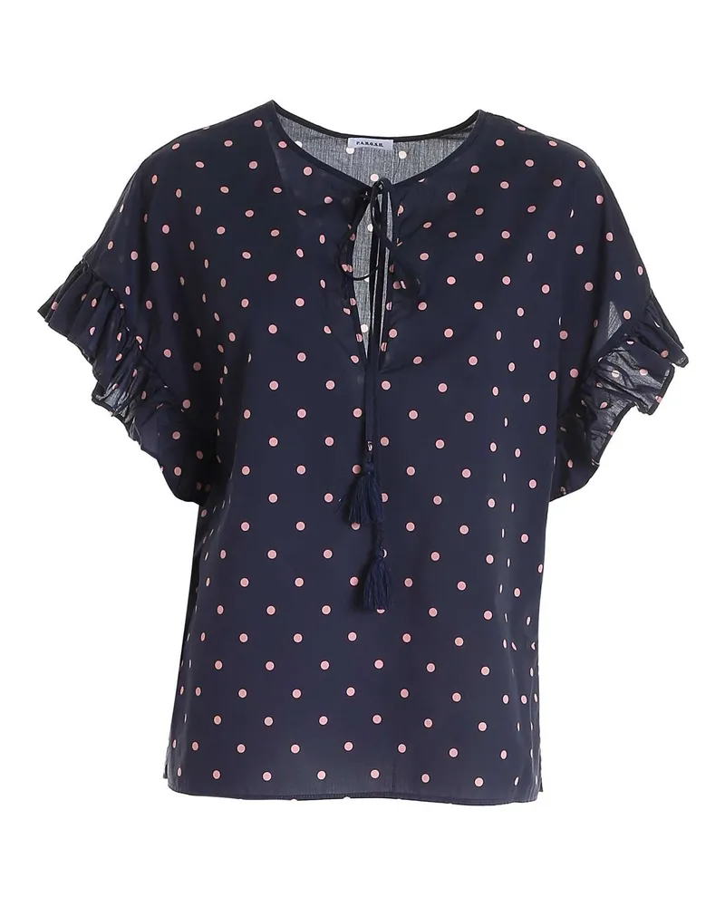 P.A.R.O.S.H. P. A.R. O.S. H. Bluse - Blau Blau