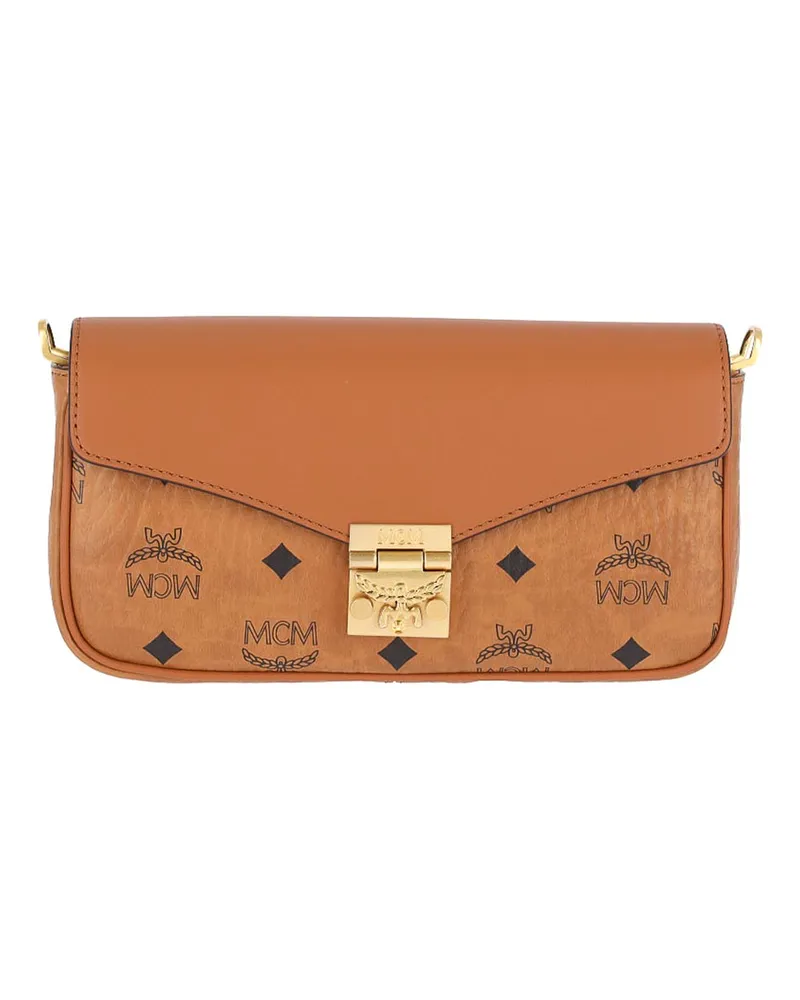 MCM Schultertasche - Braun Braun