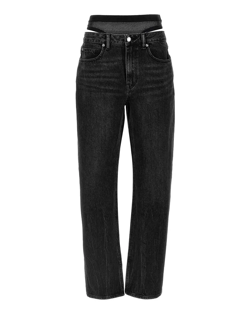 Alexander Wang Bootcut Jeans - Schwarz Schwarz