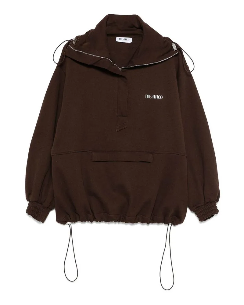 ATTICO Sweatshirt - Braun Braun
