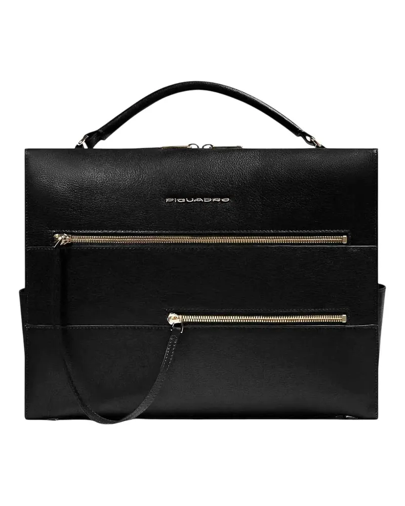 Piquadro Shopper - Schwarz Schwarz