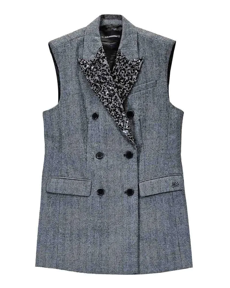 Karl Lagerfeld Weste - Bunt Bunt