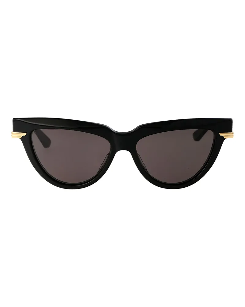 Bottega Veneta Sonnenbrille - Schwarz Schwarz