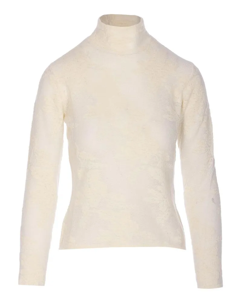 Ganni Top - Weiß Weiß