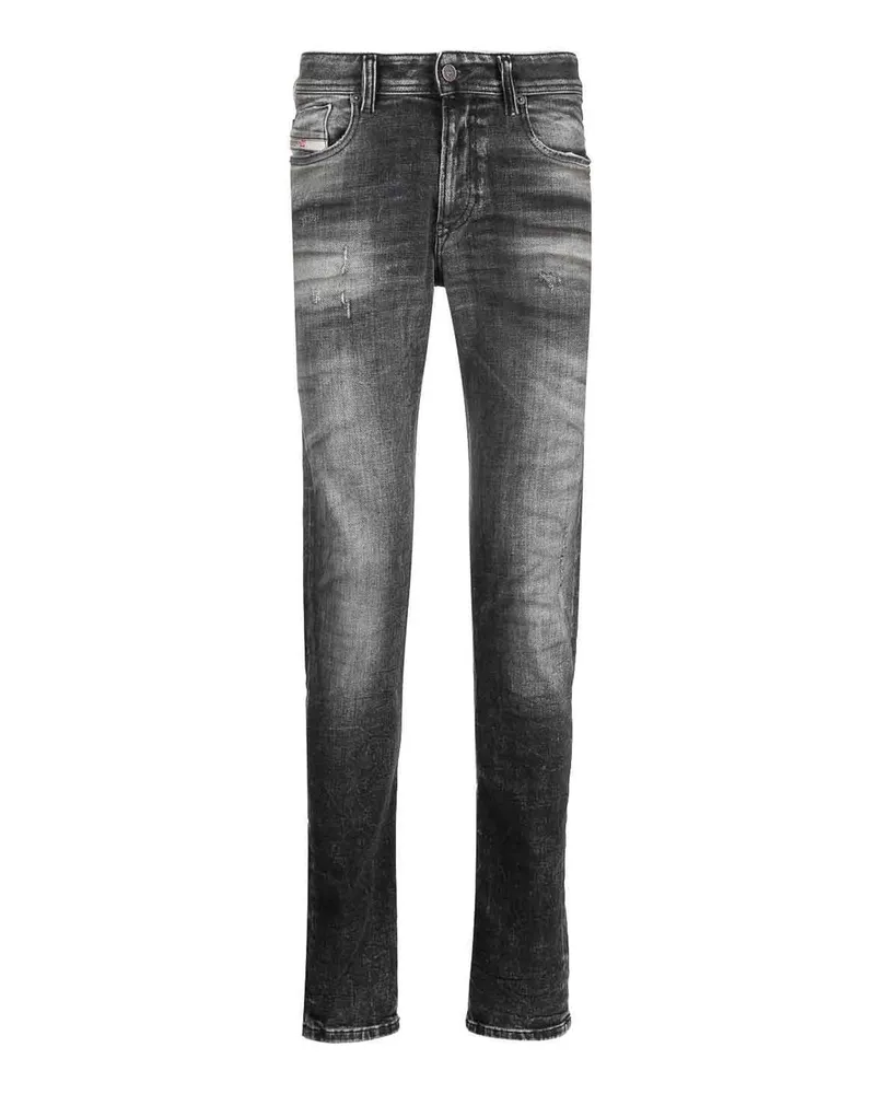 Diesel Schlagjeans - Dunkles Jeansblau Dunkles