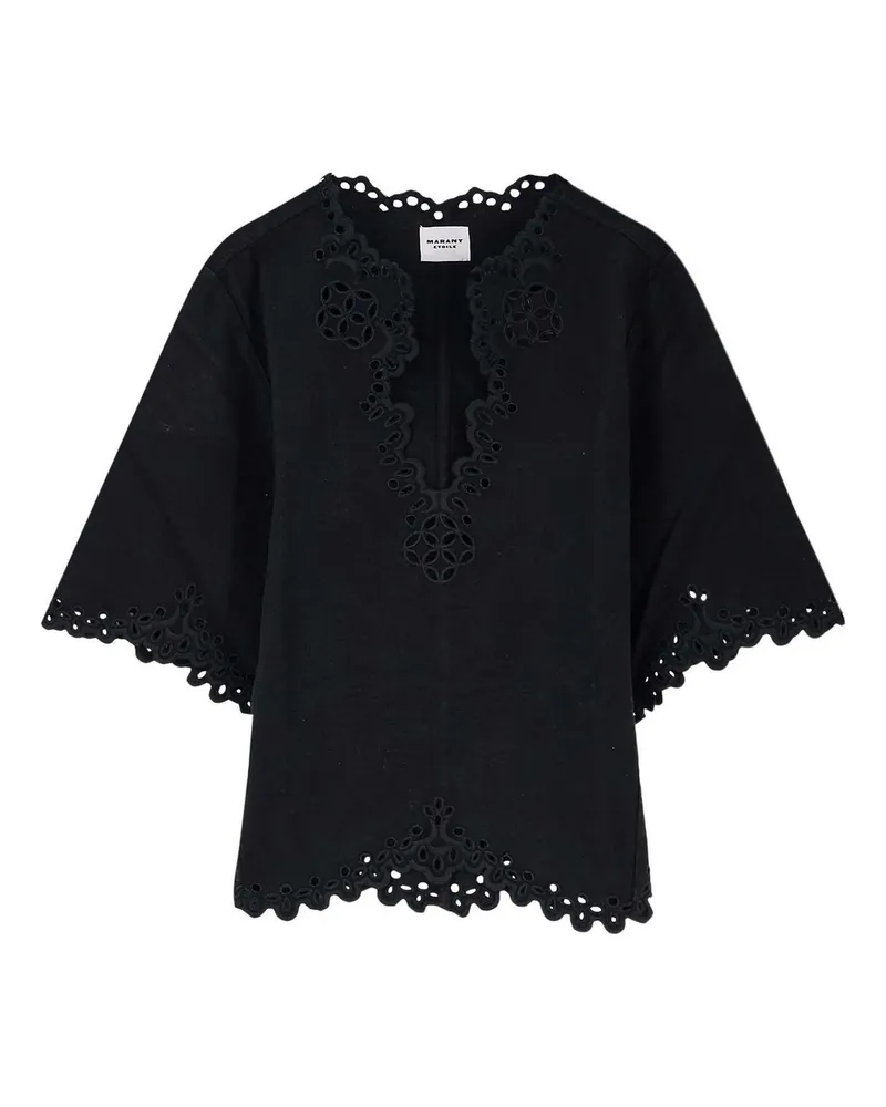Étoile Isabel Marant Top - Schwarz Schwarz