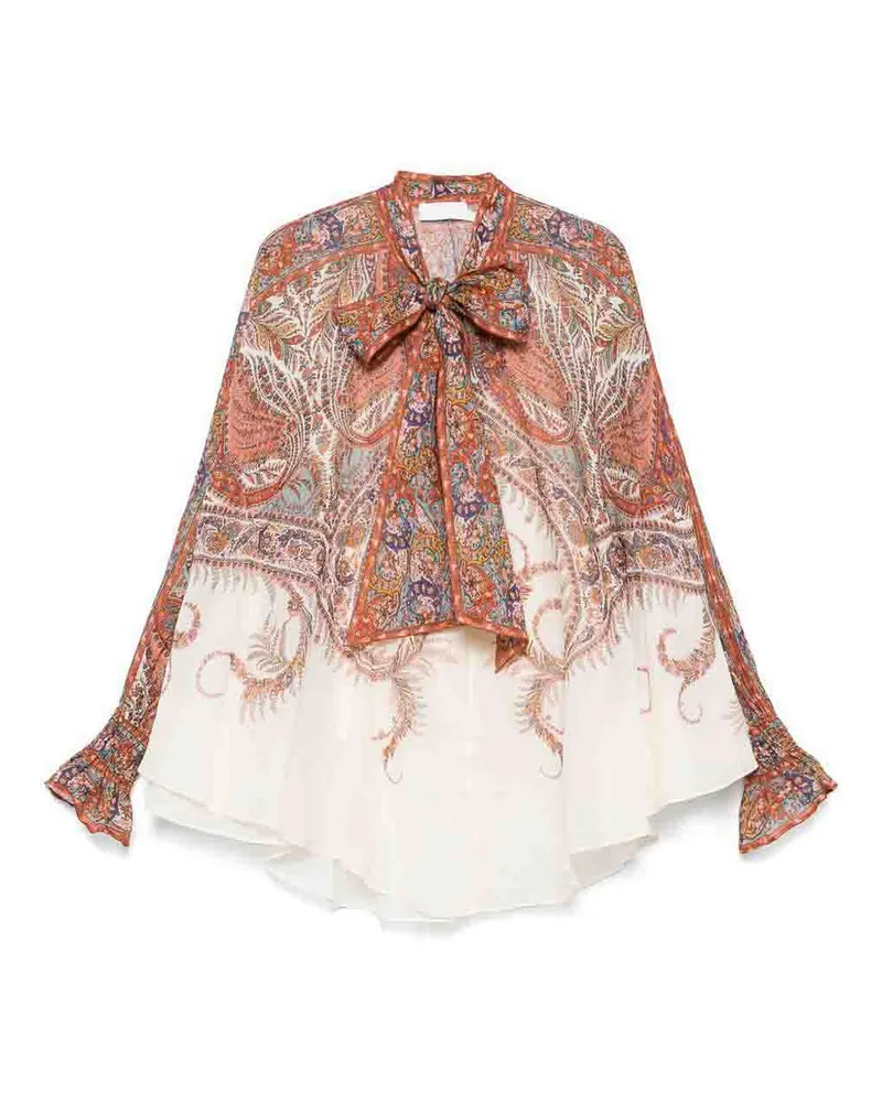 Zimmermann Bluse - Weiß Weiß