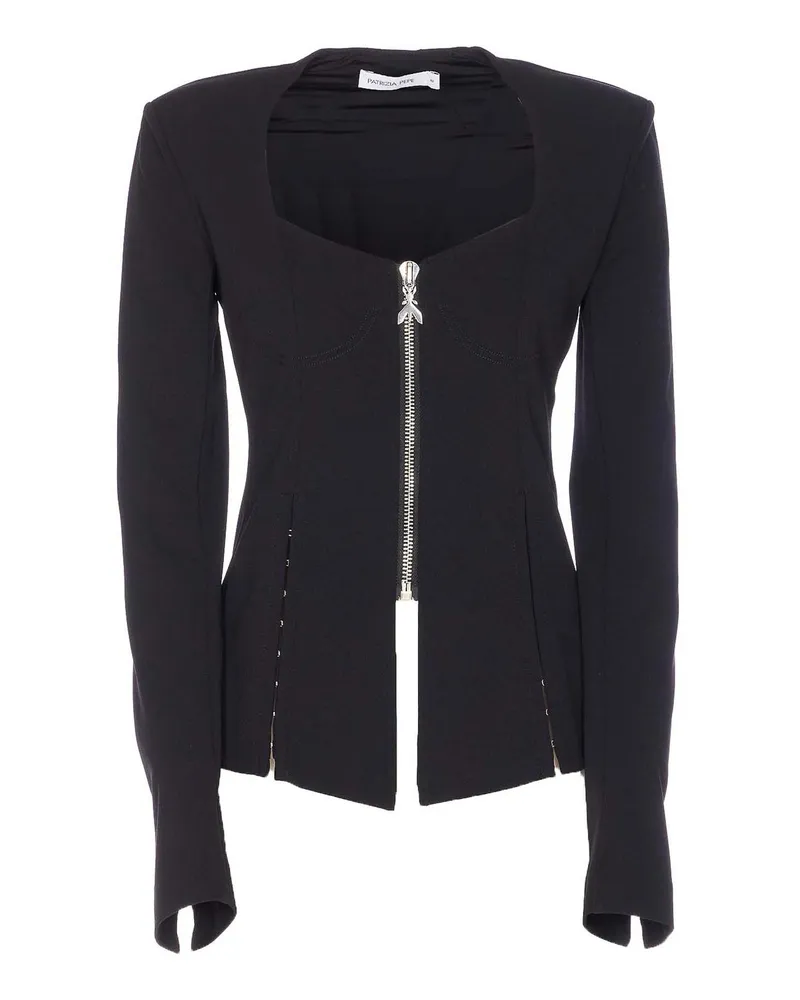 Patrizia Pepe Casualjacke - Schwarz Schwarz