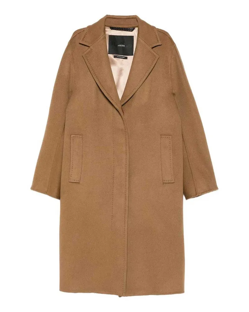 Max Mara Langer Mantel - Camel Camel