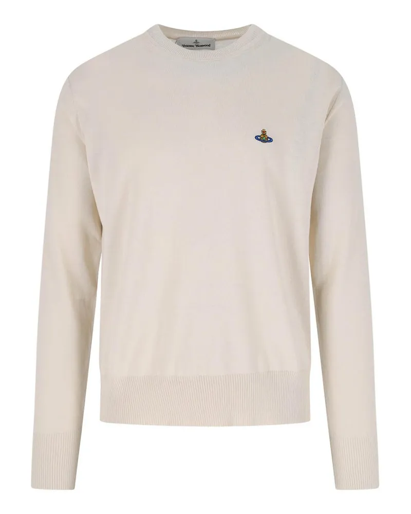 Vivienne Westwood Rundhalspullover - Weiß Weiß