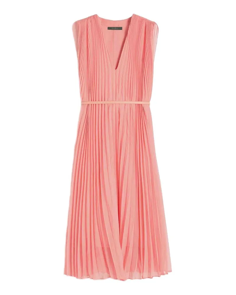 Max Mara Knielanges Kleid - Fuchsia Fuchsia