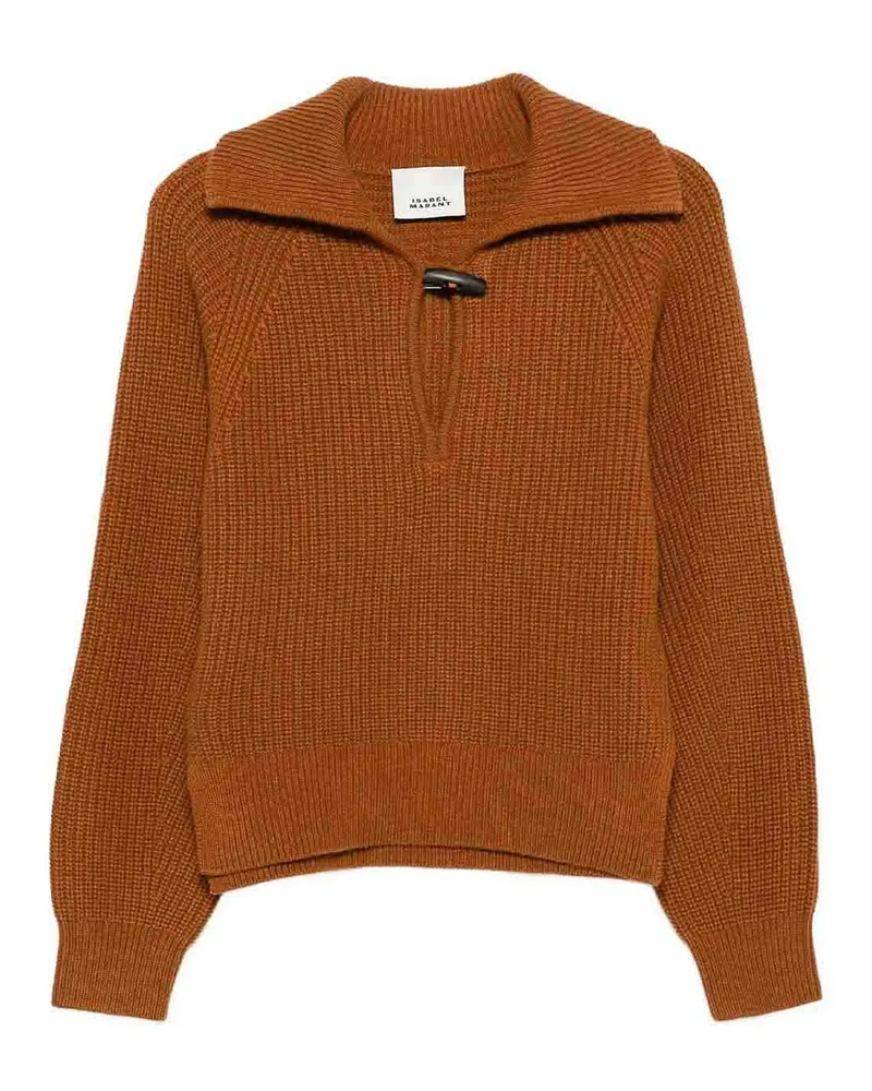 Isabel Marant Rundhalspullover - Braun Braun