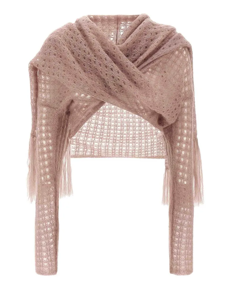 Fabiana Filippi Cardigan - Nude Nude