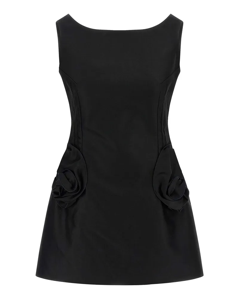 Magda Butrym Knielanges Kleid - Schwarz Schwarz