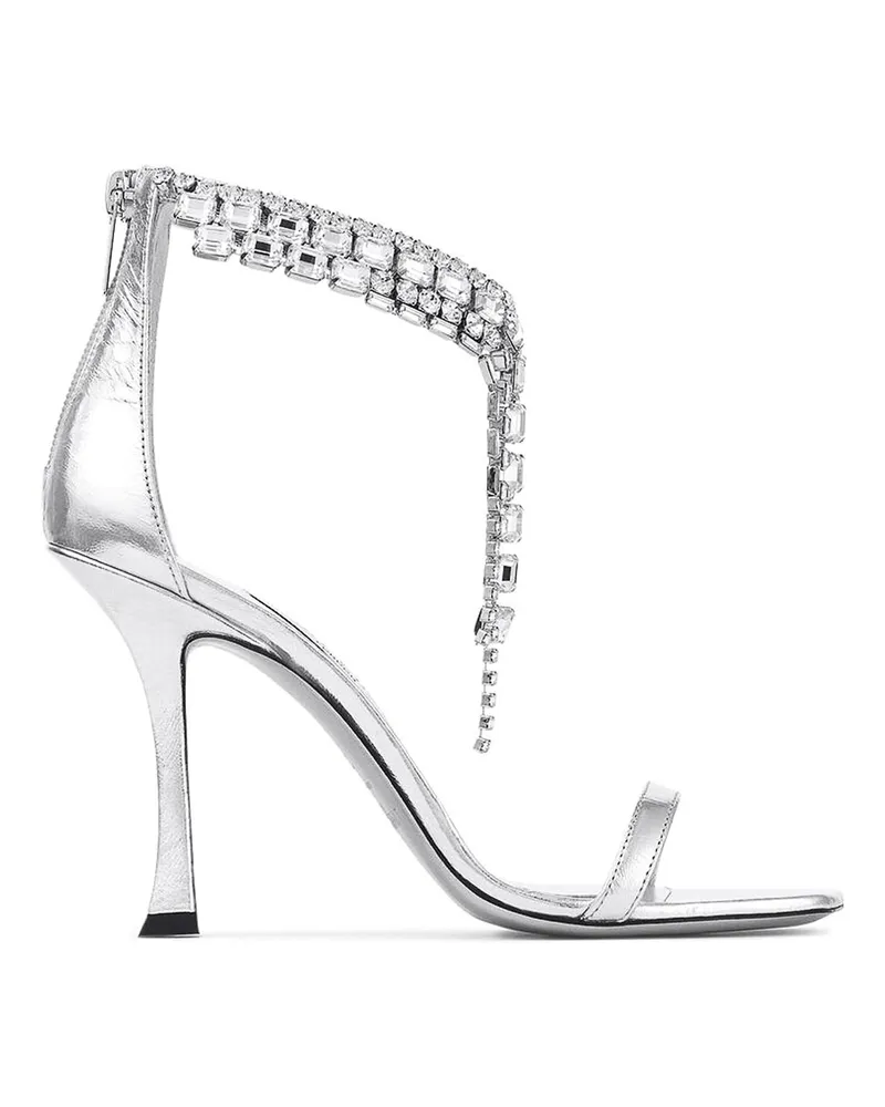 Jimmy Choo Sandalen - Silber Silber
