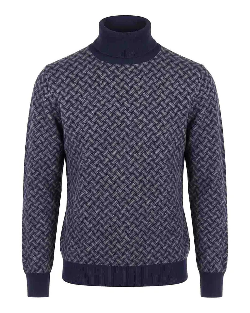 Drumohr  Rollkragenpullover - Grau Grau
