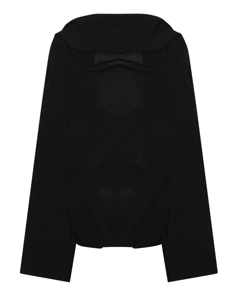 Alberta Ferretti Top - Schwarz Schwarz
