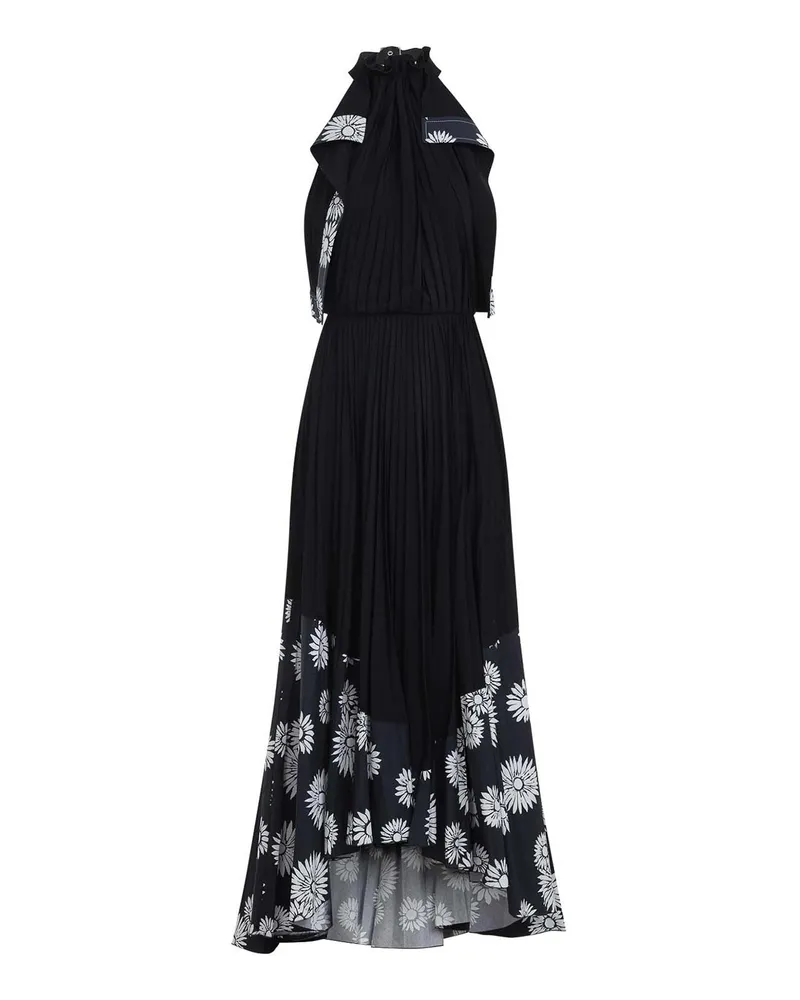 Lanvin Knielanges Kleid - Schwarz Schwarz