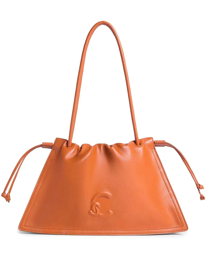 Coccinelle Schultertasche - Beige Beige