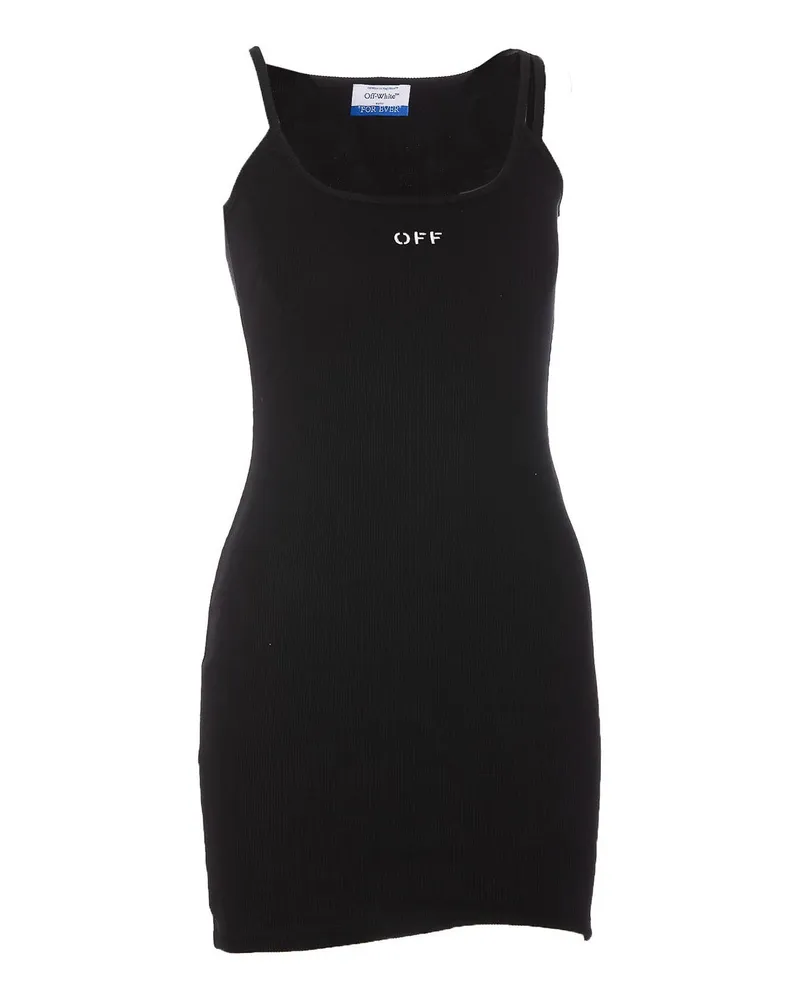 OFF-WHITE Kurzes Kleid - Schwarz Schwarz