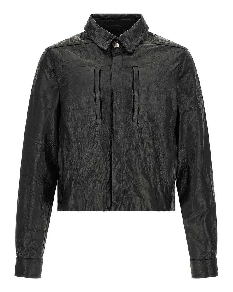 Rick Owens Casualjacke - Schwarz Schwarz