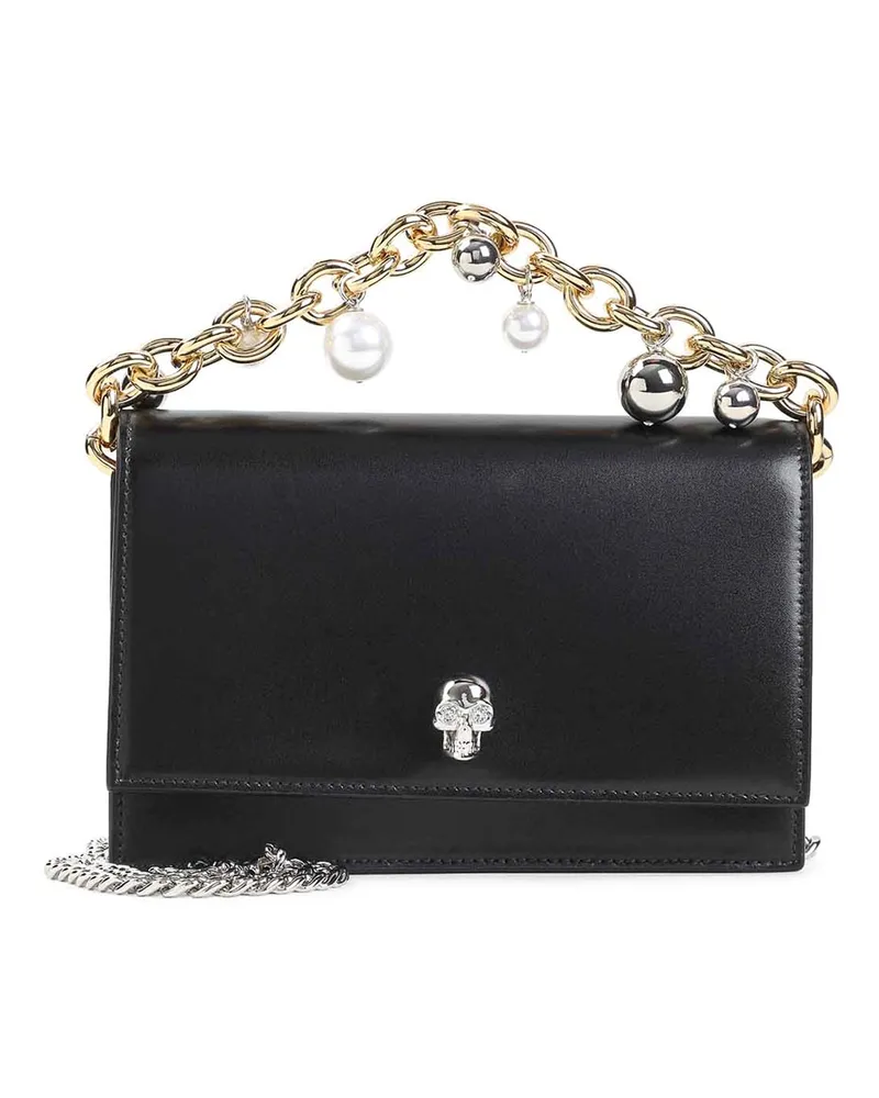 Alexander McQueen Clutch - Schwarz Schwarz