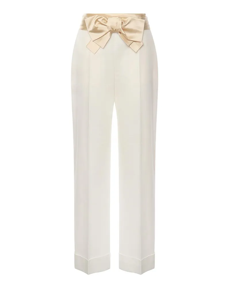 Valentino Garavani Casual Hose - Weiß Weiß