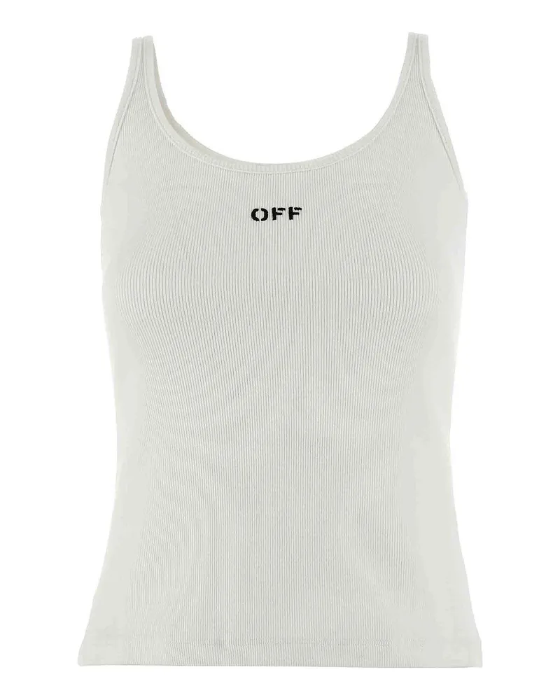 OFF-WHITE Top - Weiß Weiß