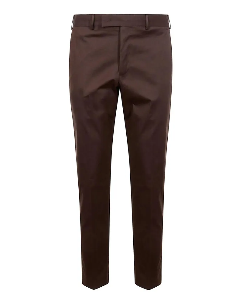 PT TORINO Casual Hose - Dunkelbraun Dunkelbraun