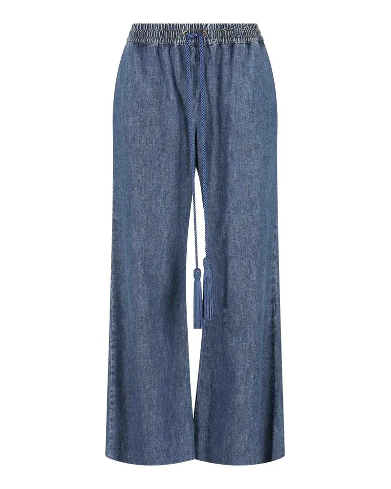 Valentino Garavani Straight Leg Jeans - Jeansblau Jeansblau