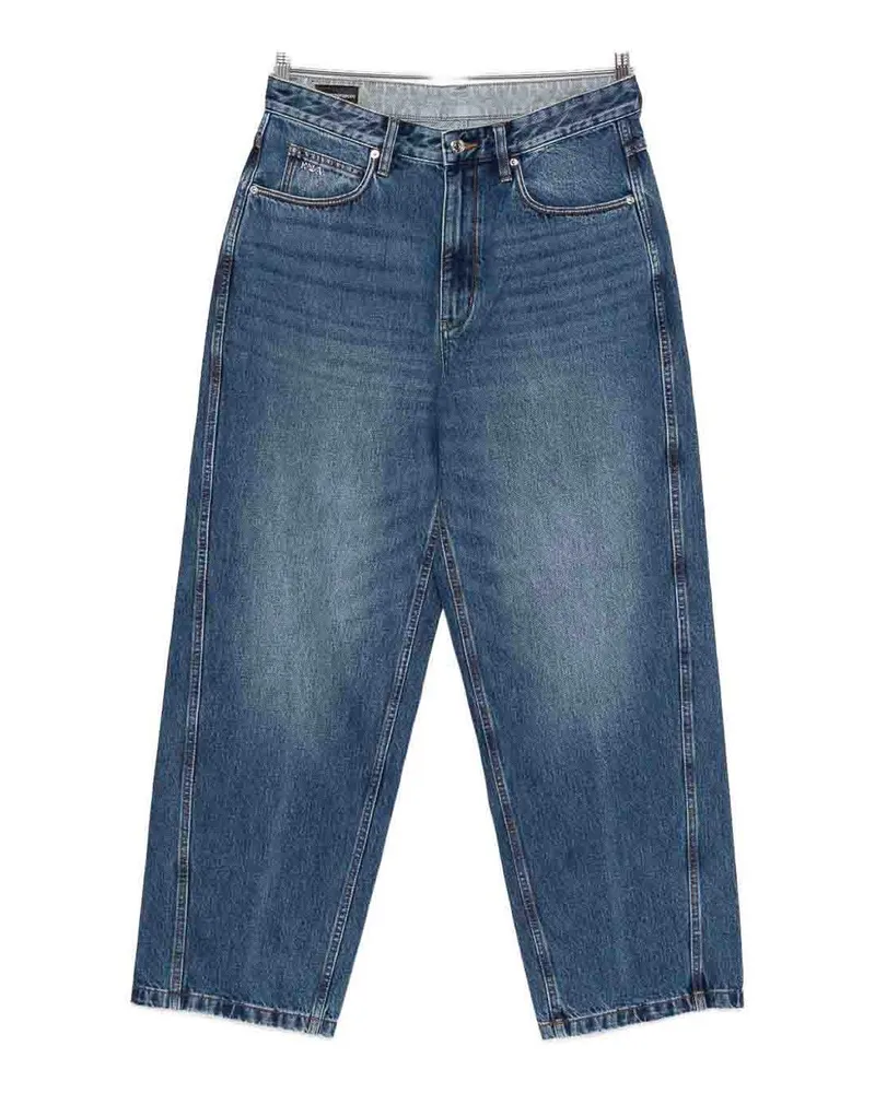 Emporio Armani Straight Leg Jeans - Blau Blau