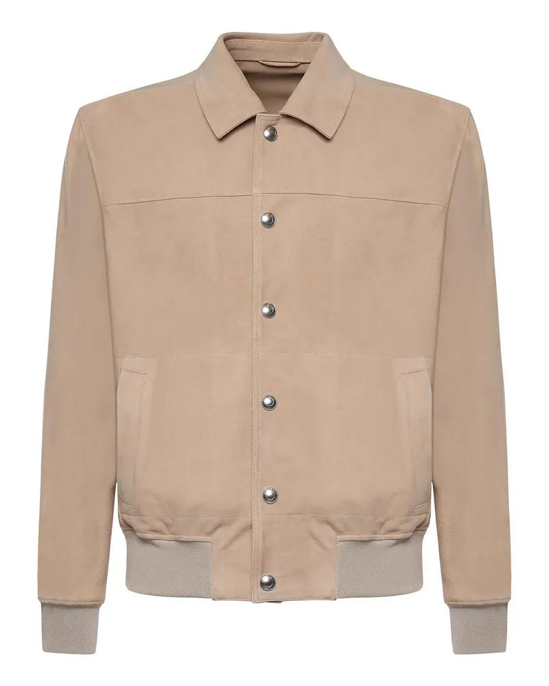 Eleventy Bomberjacke - Braun Braun
