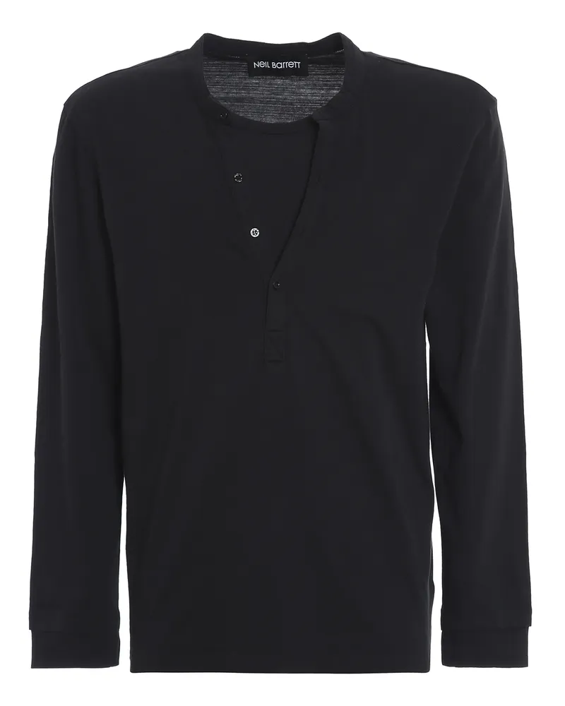 Neil Barrett T-Shirt - Schwarz Schwarz