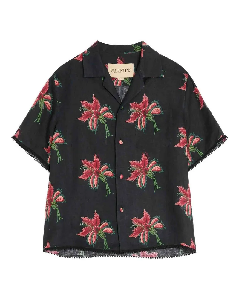 Valentino Garavani Hemd - Schwarz Schwarz