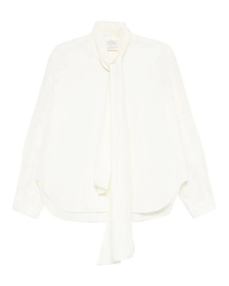 forte_forte Hemd - Weiß Weiß