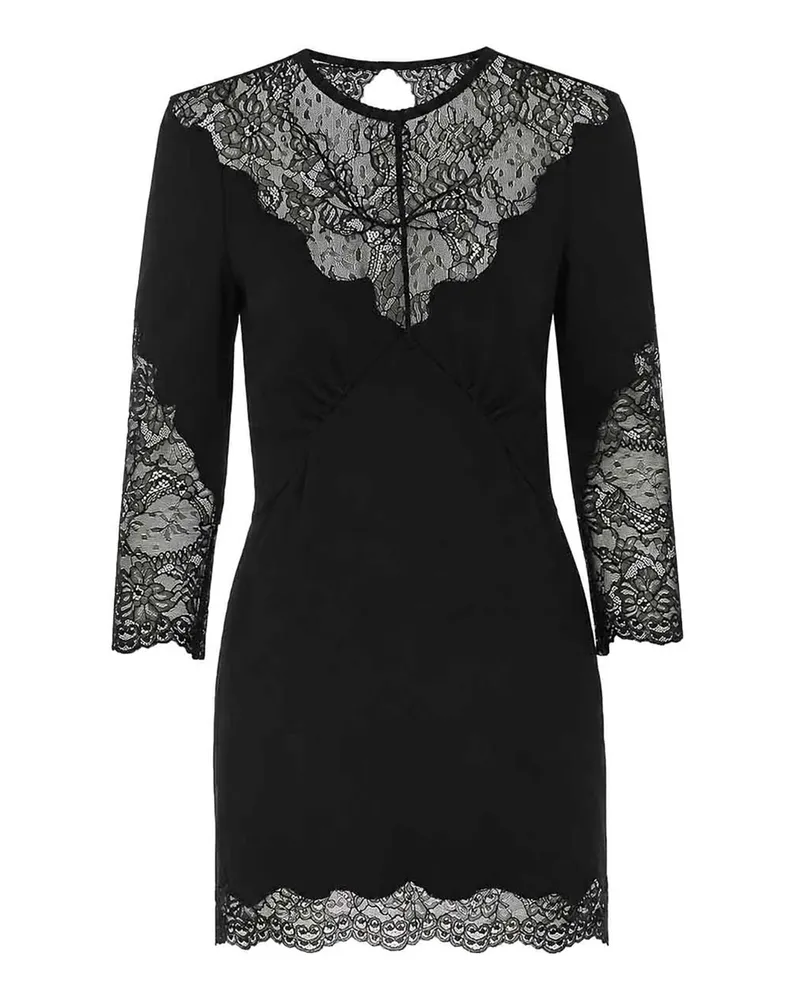 ATTICO Kurzes Kleid - Schwarz Schwarz