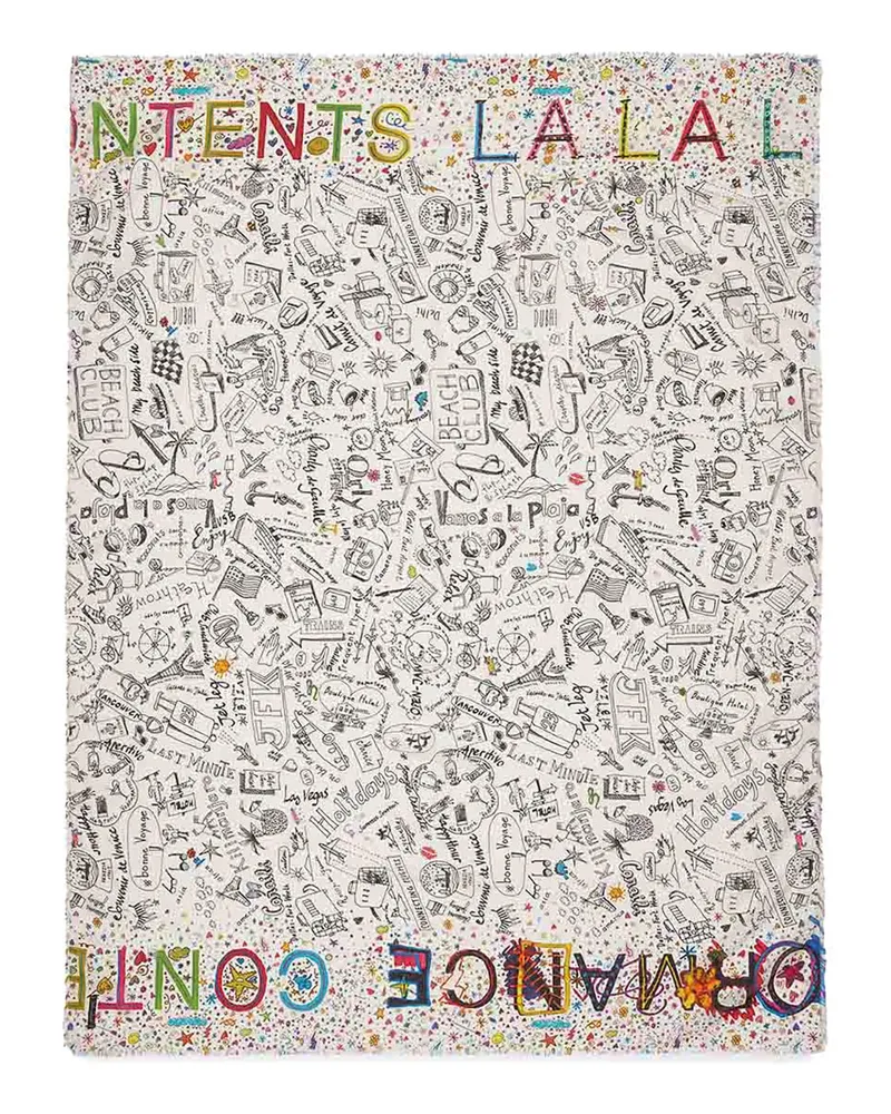 Faliero Sarti Schal - Bunt Bunt