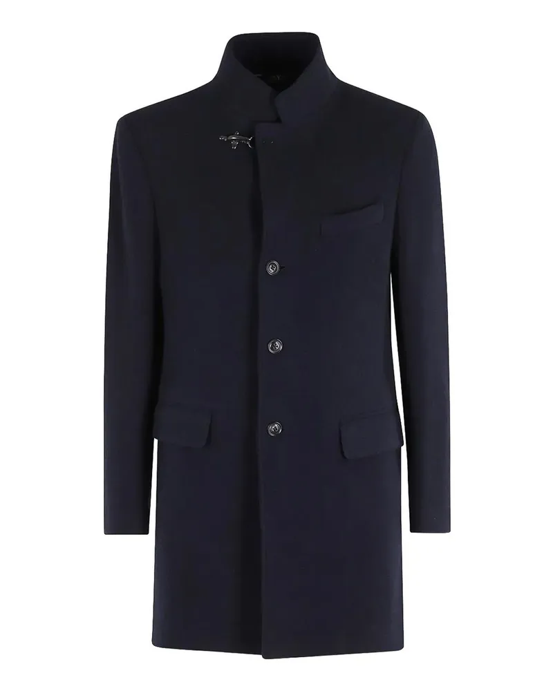 Fay Knielanger Mantel - Blau Blau